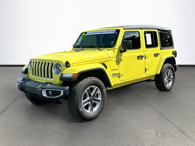 used 2022 Jeep Wrangler Unlimited car, priced at $32,595