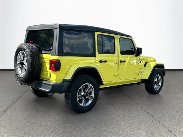 used 2022 Jeep Wrangler Unlimited car, priced at $32,595