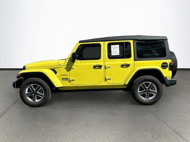 used 2022 Jeep Wrangler Unlimited car, priced at $32,595