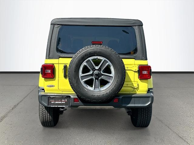 used 2022 Jeep Wrangler Unlimited car, priced at $32,595