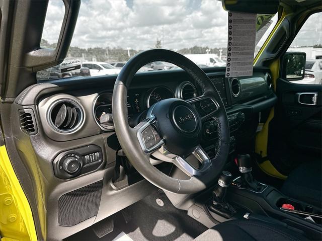 used 2022 Jeep Wrangler Unlimited car, priced at $32,595