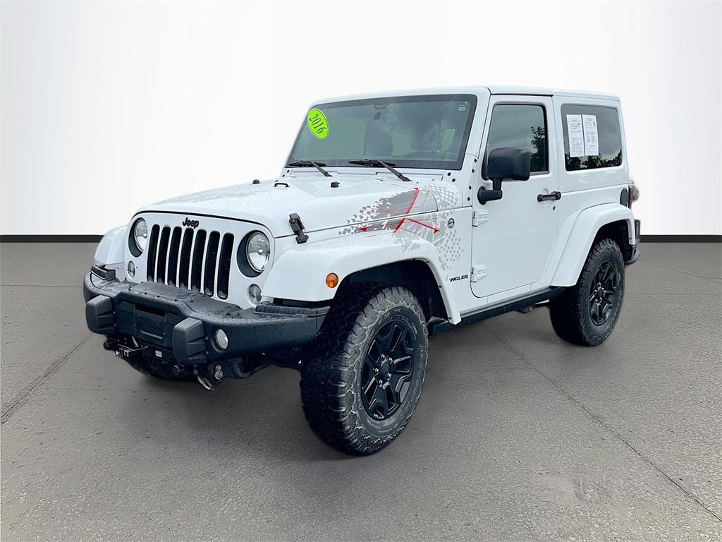 used 2016 Jeep Wrangler car, priced at $16,291