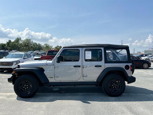 used 2018 Jeep Wrangler Unlimited car, priced at $22,390