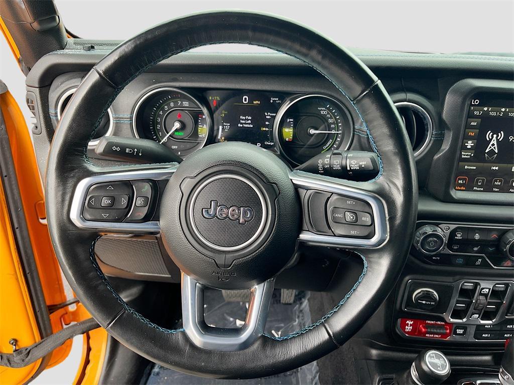 used 2021 Jeep Wrangler Unlimited 4xe car, priced at $30,228