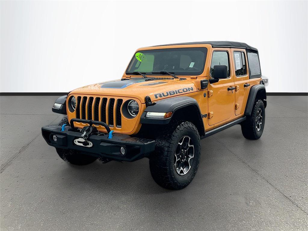 used 2021 Jeep Wrangler Unlimited 4xe car, priced at $30,228