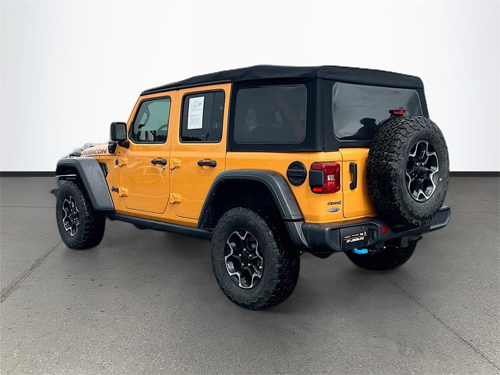 used 2021 Jeep Wrangler Unlimited 4xe car, priced at $30,228