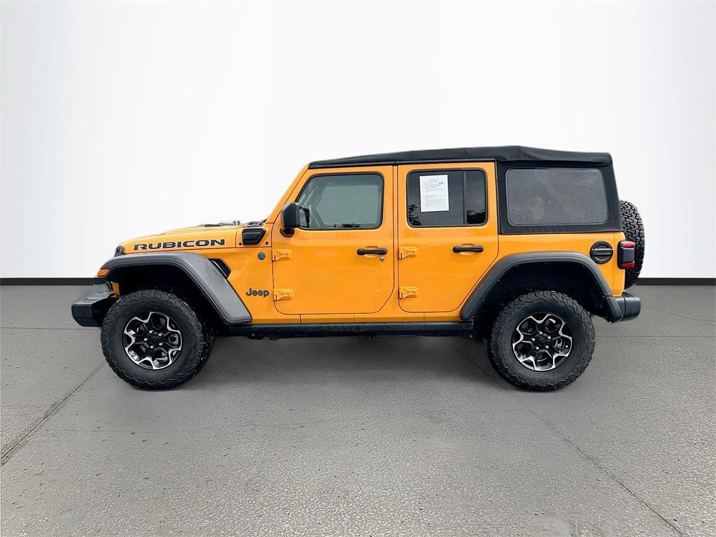 used 2021 Jeep Wrangler Unlimited 4xe car, priced at $30,228