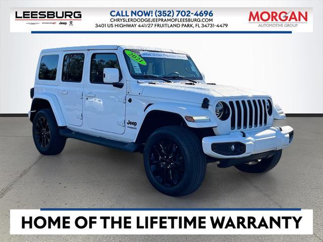 used 2021 Jeep Wrangler Unlimited car, priced at $36,399