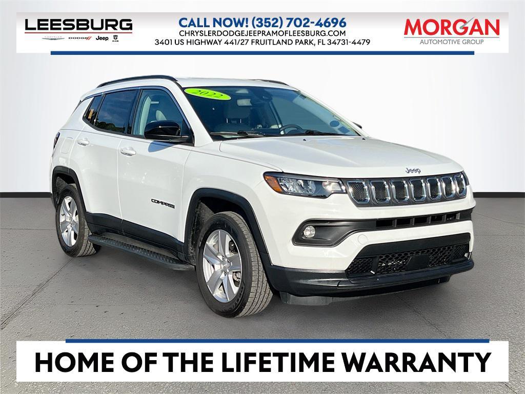 used 2022 Jeep Compass car, priced at $19,854