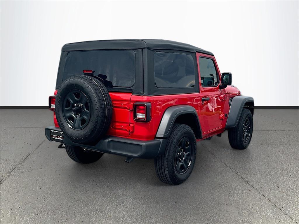used 2025 Jeep Wrangler car, priced at $31,590