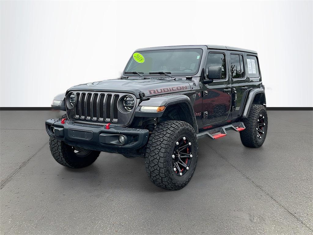 used 2018 Jeep Wrangler Unlimited car, priced at $29,590