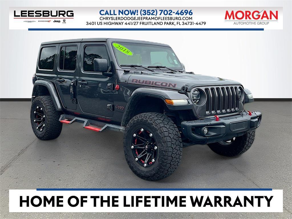 used 2018 Jeep Wrangler Unlimited car, priced at $29,590