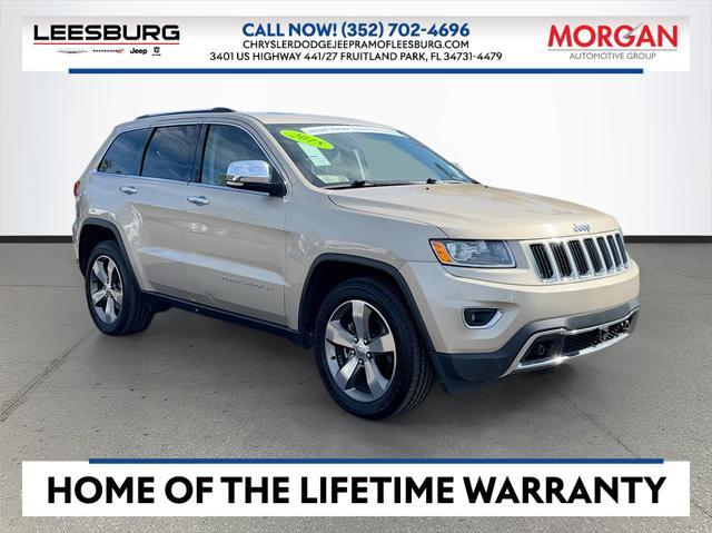 used 2015 Jeep Grand Cherokee car, priced at $13,392