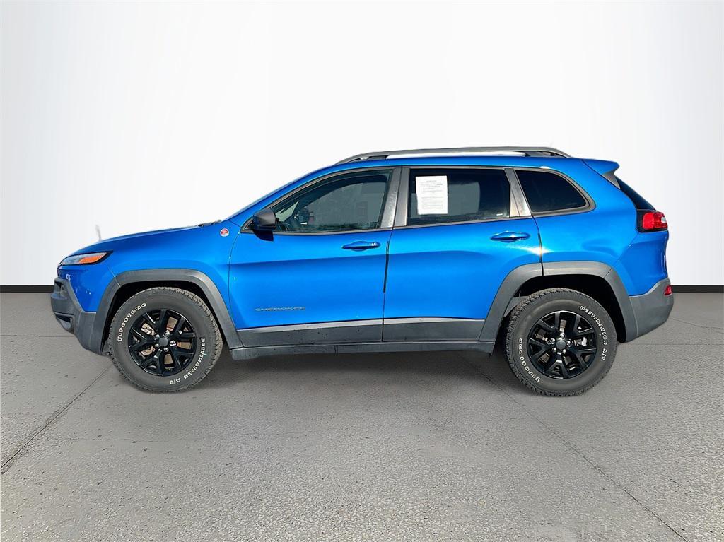 used 2017 Jeep Cherokee car, priced at $14,474