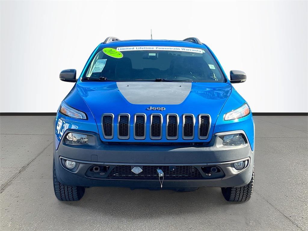 used 2017 Jeep Cherokee car, priced at $14,474