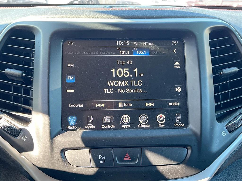 used 2017 Jeep Cherokee car, priced at $14,474