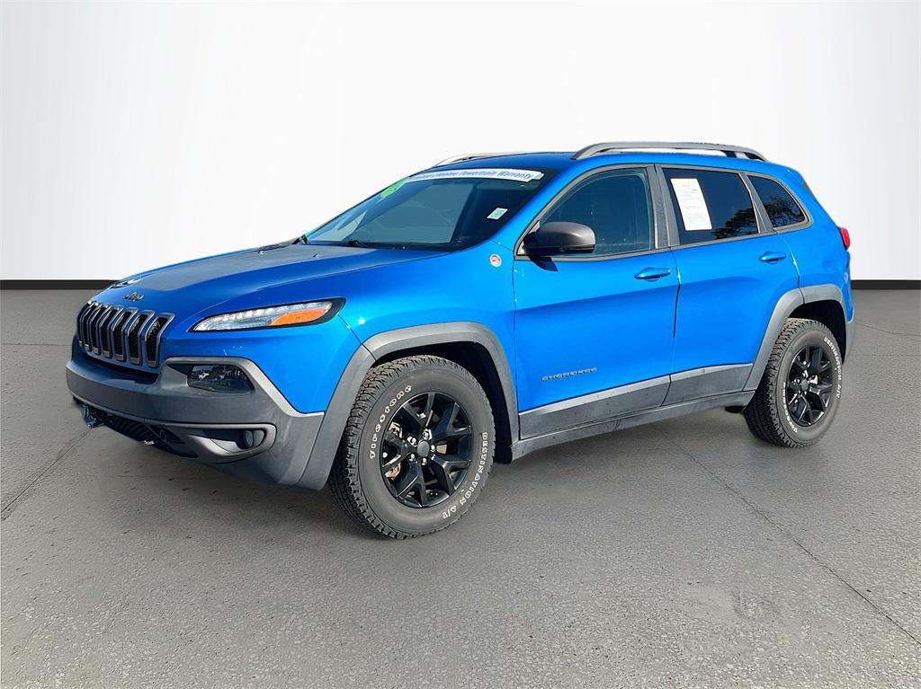 used 2017 Jeep Cherokee car, priced at $14,474