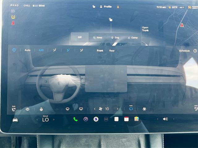 used 2022 Tesla Model Y car, priced at $27,491