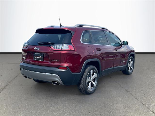 used 2021 Jeep Cherokee car, priced at $22,878