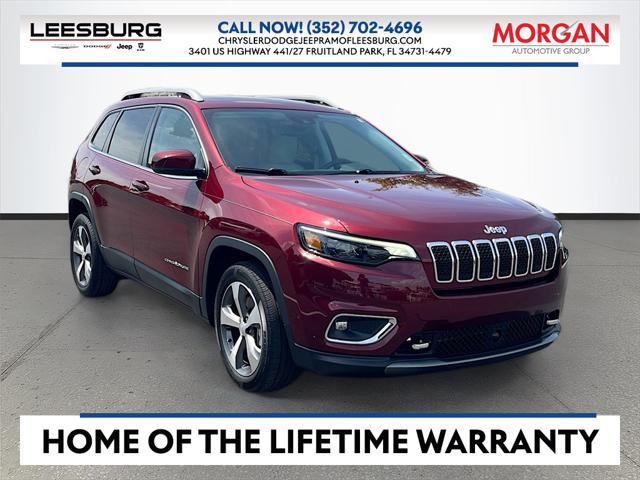 used 2021 Jeep Cherokee car, priced at $22,878