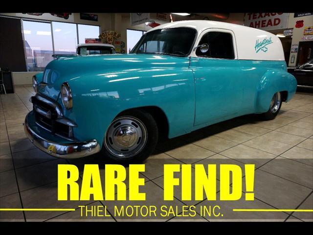 used 1950 Chevrolet Sedan Delivery car, priced at $36,997