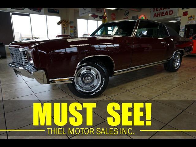 used 1972 Chevrolet Monte Carlo car, priced at $29,997