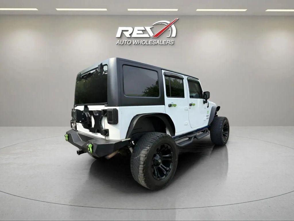 used 2014 Jeep Wrangler Unlimited car, priced at $14,880