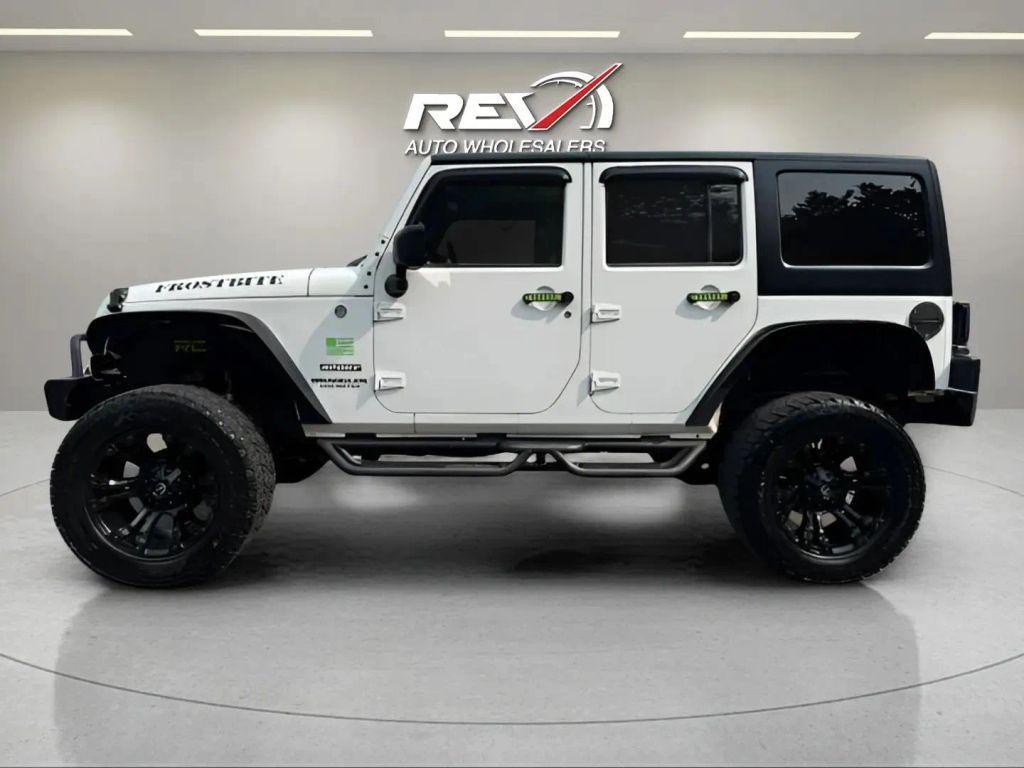 used 2014 Jeep Wrangler Unlimited car, priced at $14,880