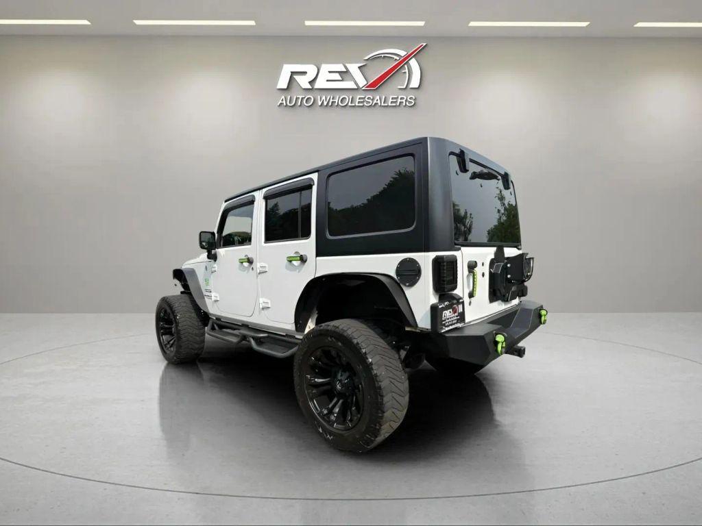 used 2014 Jeep Wrangler Unlimited car, priced at $14,880