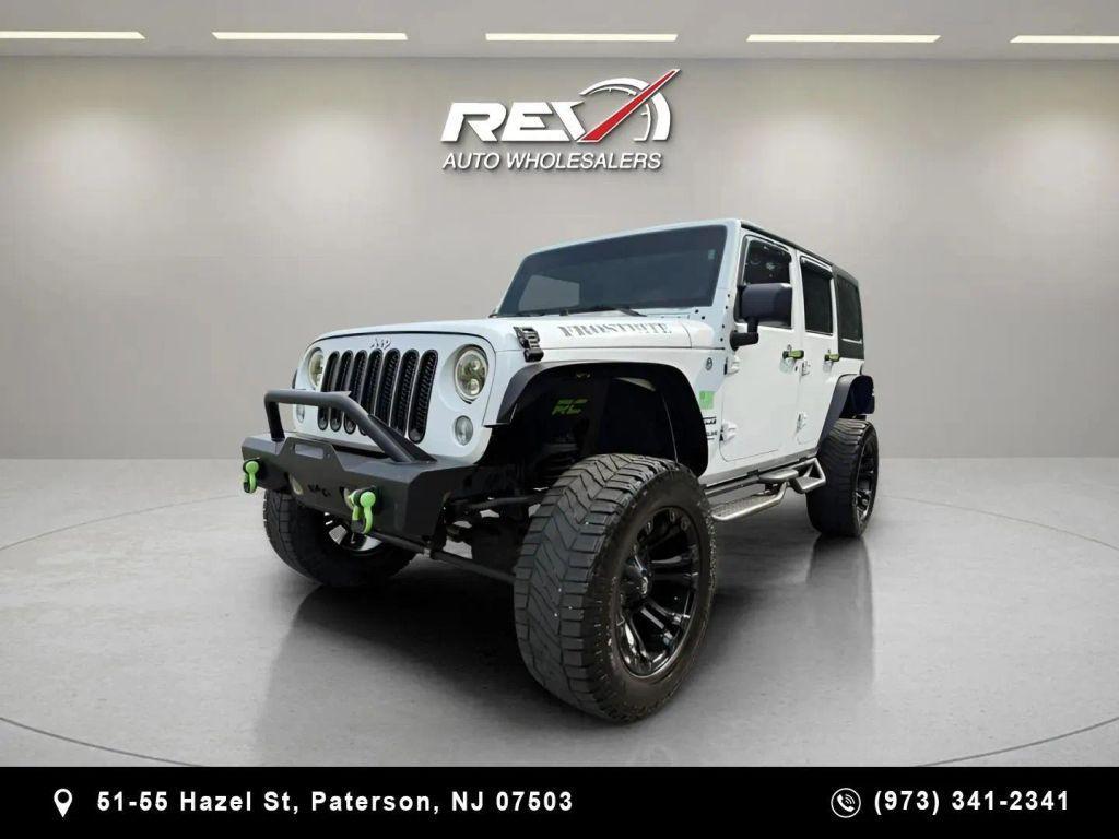 used 2014 Jeep Wrangler Unlimited car, priced at $14,880