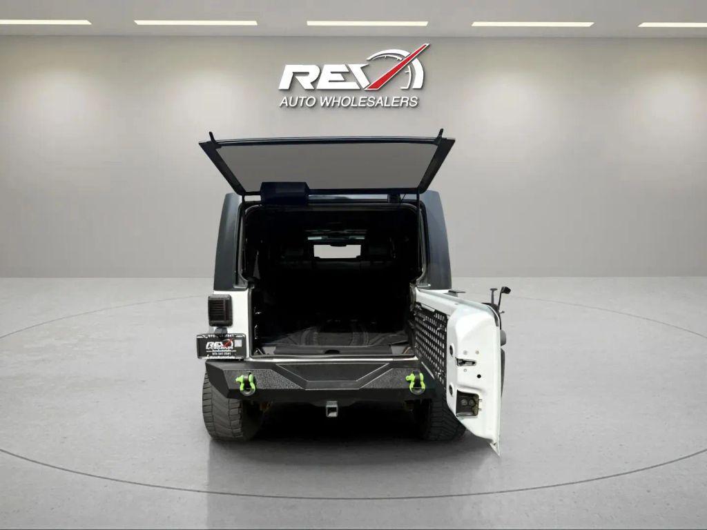 used 2014 Jeep Wrangler Unlimited car, priced at $14,880