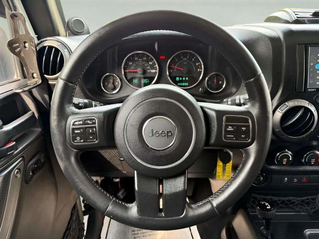 used 2014 Jeep Wrangler Unlimited car, priced at $14,880
