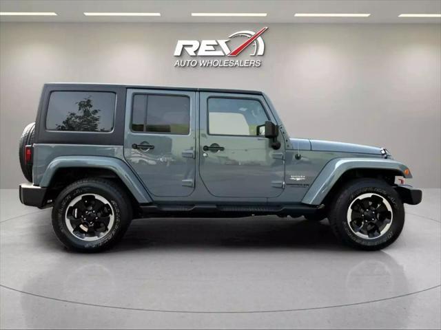 used 2015 Jeep Wrangler Unlimited car, priced at $15,880