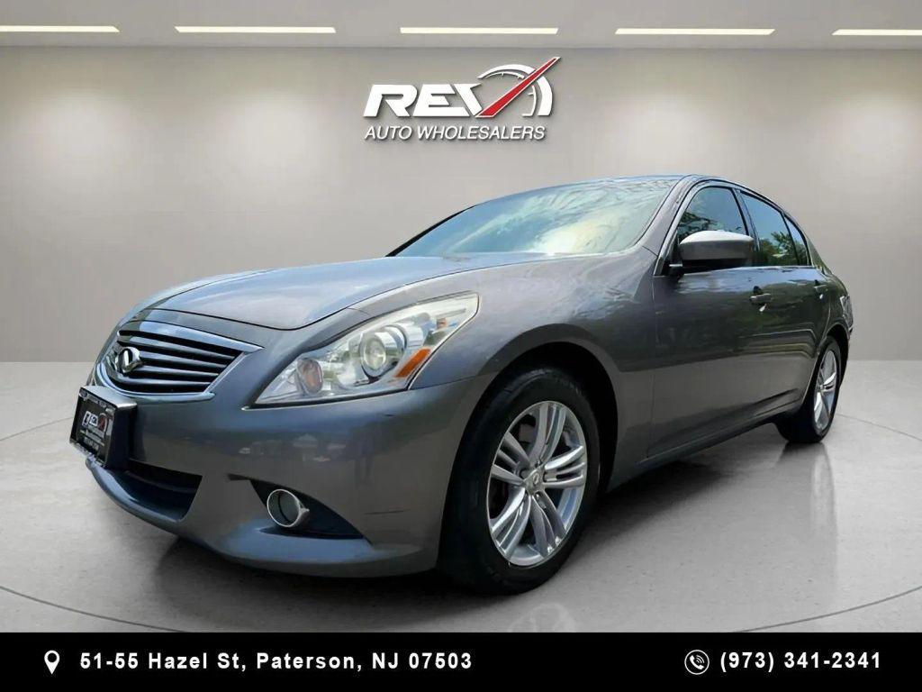 used 2012 INFINITI G37x car, priced at $7,880
