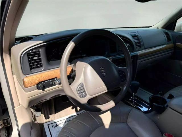 used 2002 Lincoln Continental car, priced at $3,980