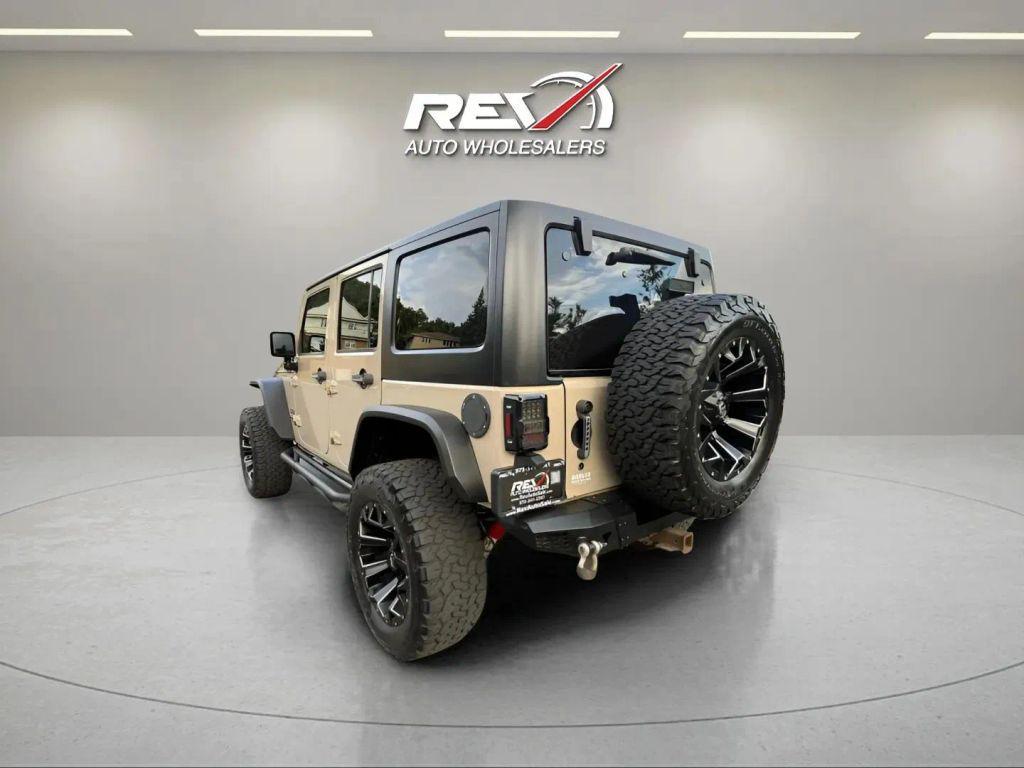 used 2016 Jeep Wrangler Unlimited car, priced at $19,880