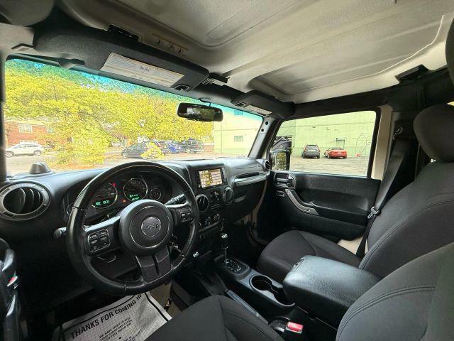 used 2016 Jeep Wrangler Unlimited car, priced at $18,480