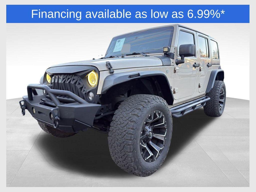 used 2016 Jeep Wrangler Unlimited car, priced at $16,980