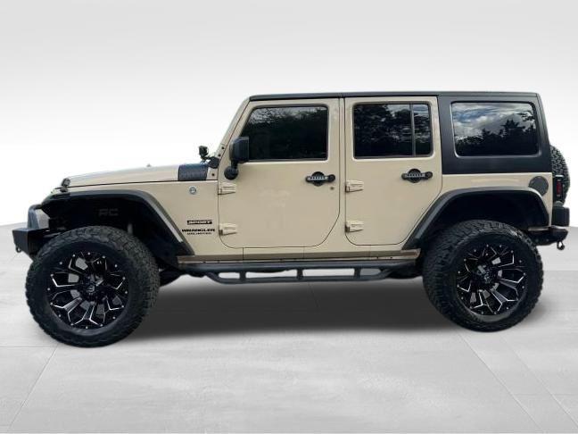 used 2016 Jeep Wrangler Unlimited car, priced at $18,480