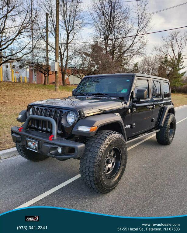 used 2018 Jeep Wrangler Unlimited car, priced at $24,480