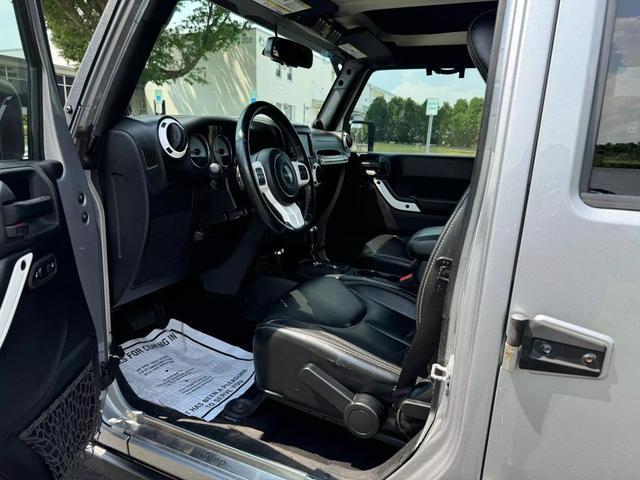 used 2014 Jeep Wrangler Unlimited car, priced at $18,495