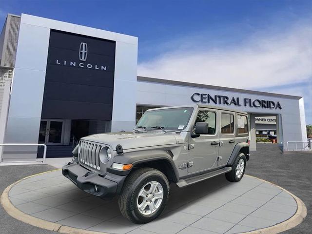 used 2021 Jeep Wrangler Unlimited car, priced at $32,261