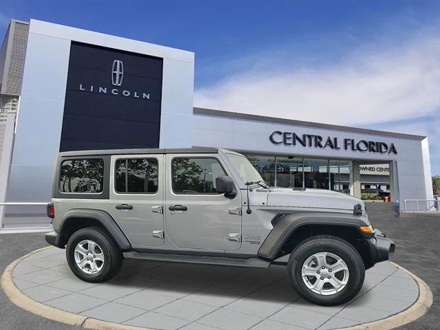 used 2021 Jeep Wrangler Unlimited car, priced at $32,261