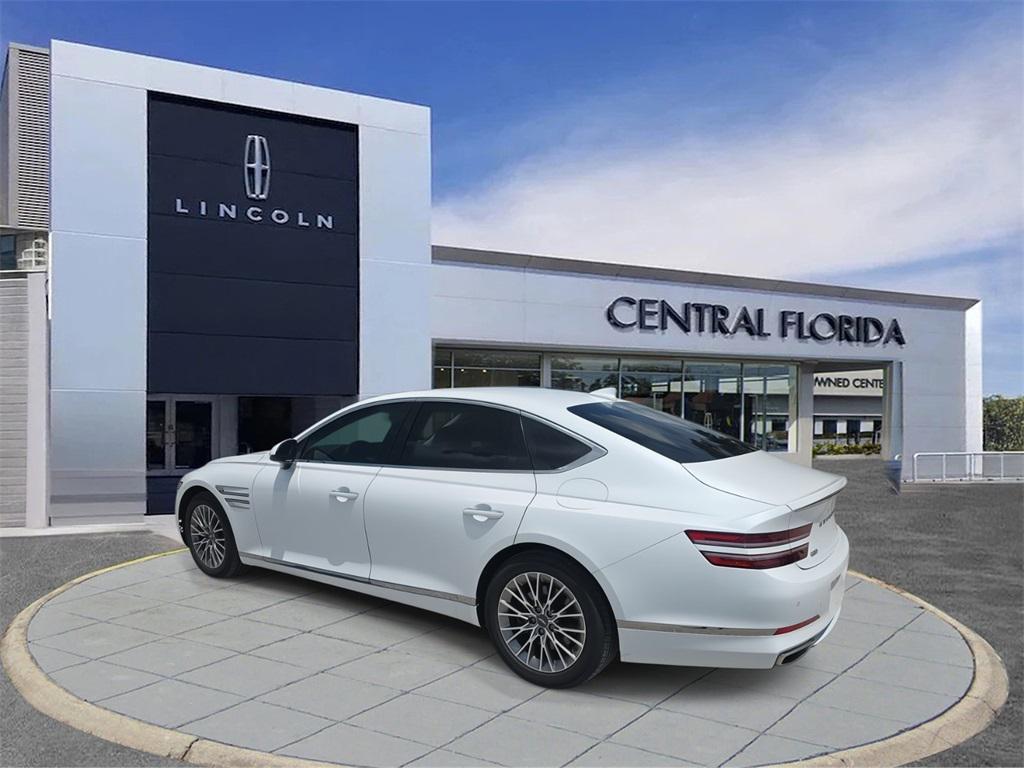 used 2021 Genesis G80 car, priced at $26,535
