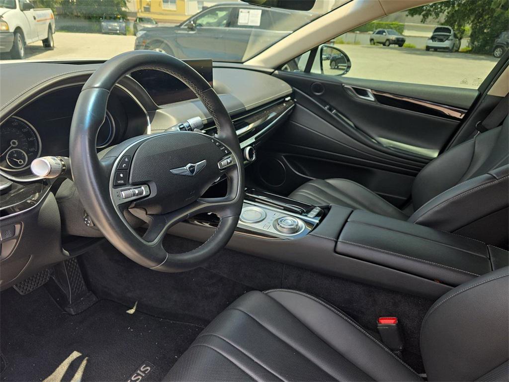 used 2021 Genesis G80 car, priced at $26,535