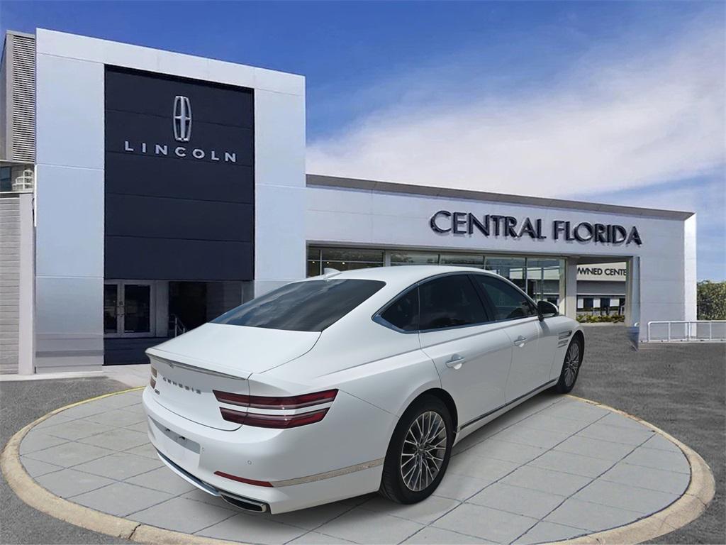 used 2021 Genesis G80 car, priced at $26,535