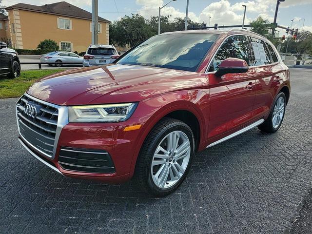 used 2018 Audi Q5 car, priced at $21,384