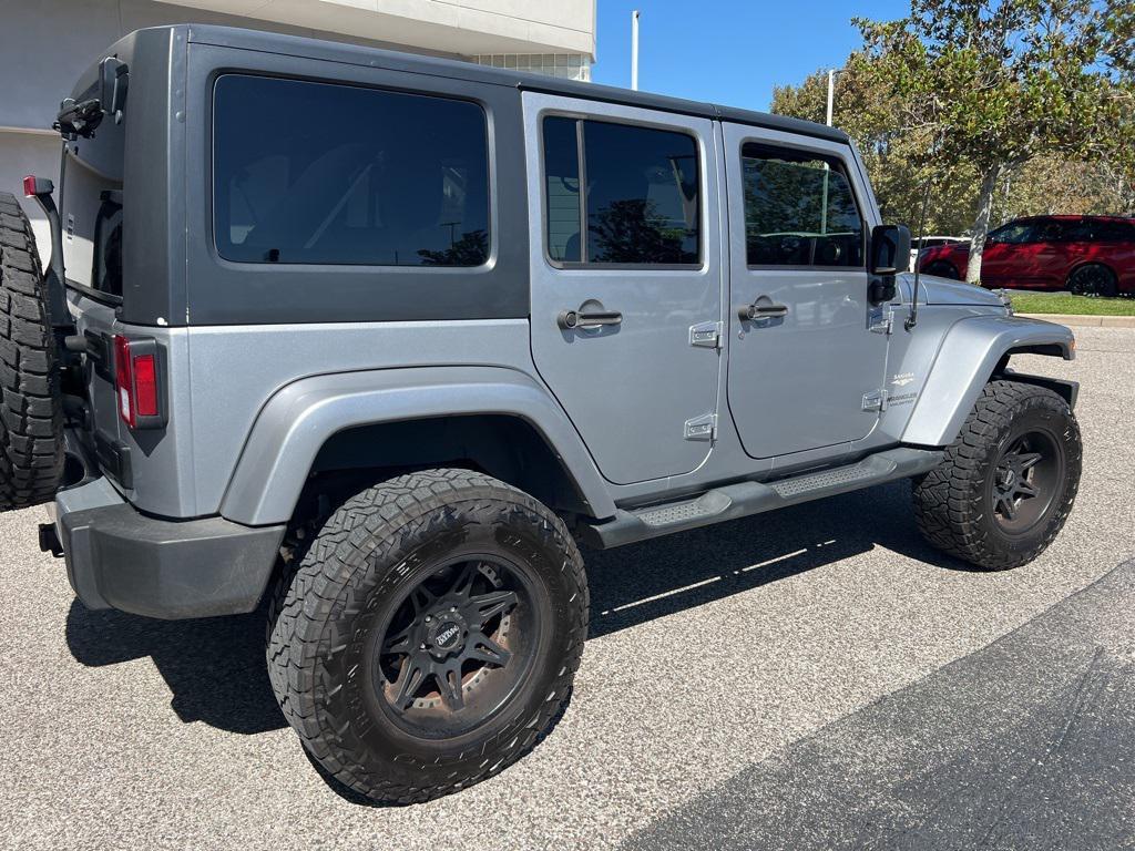 used 2015 Jeep Wrangler Unlimited car, priced at $20,799