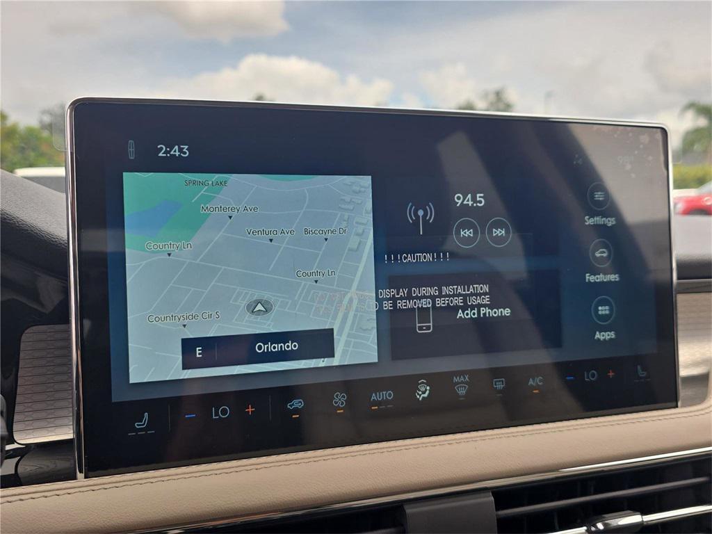new 2025 Lincoln Corsair car, priced at $39,725
