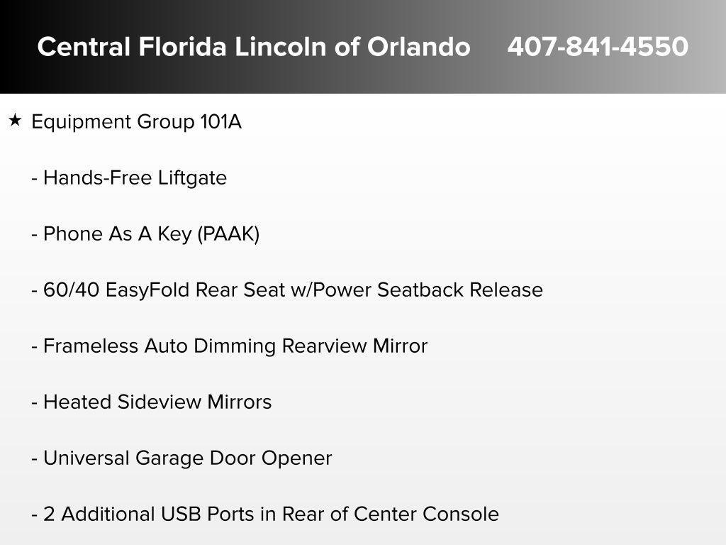 new 2025 Lincoln Corsair car, priced at $38,037